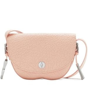 Burberry Chess Leather Satchel - Pink