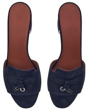 Loro Piana Summer Charms Sandal - Blue