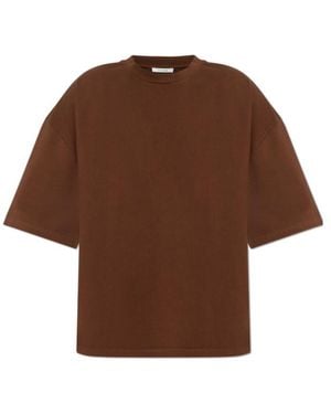 Entire studios Crew-Neck Short-Sleeve T-Shirt - Brown