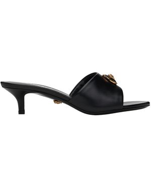 Versace Alia High Heel Sandals - Black