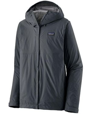 Patagonia Hooded Casual Jacket - Blue