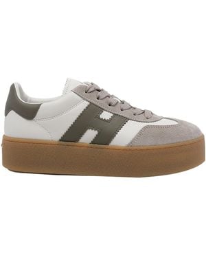 Hogan Platform Low-Top Trainers - Grey