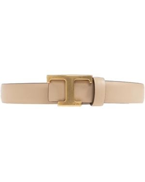 Tod's Logo Belt - White
