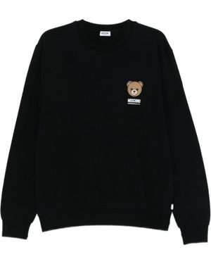 Moschino Long-Sleeved Sweatshirt - Black