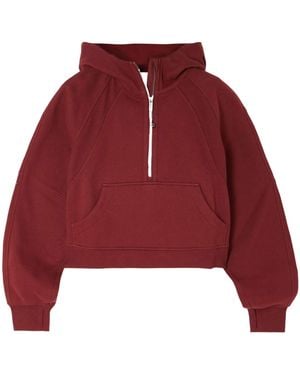 lululemon Blend Jersey Hoodie - Red