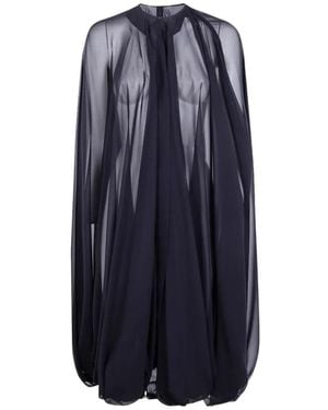 Rick Owens Semi-Transparent Top - Blue