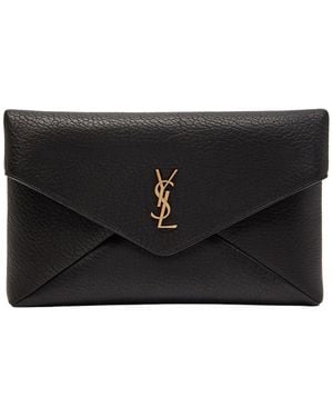 Saint Laurent Casual Clutch Bag - Black