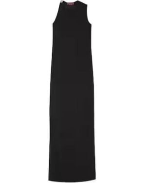 Gucci Gg Supreme Belted Mini Dress - Black