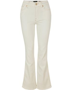 7 For All Mankind Bootcut Jeans - Natural