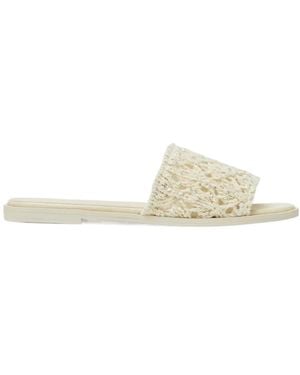Fabiana Filippi Flat Sandals - White