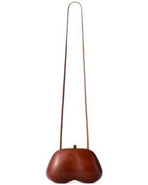 Lemaire Fesses Clutch - White