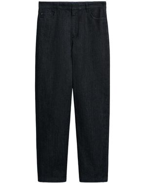 Max Mara Dark Straight Jeans - Black