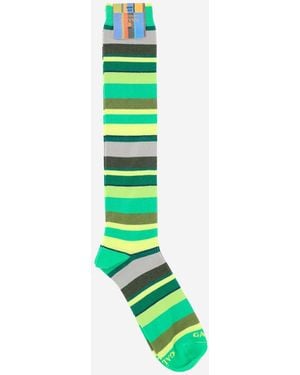 Gallo Printed Socks - Green