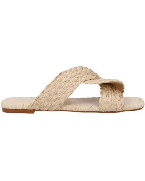 Castañer Castañer Braided Slide Flat Sandals - Multicolour