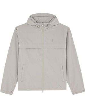 Polo Ralph Lauren Hooded Zip-Fastening Jacket - Grey
