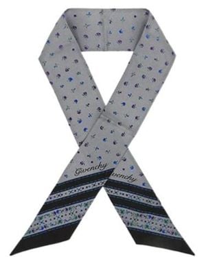 Givenchy Pattern Scarf - Grey