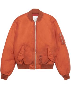 Stussy Long-Sleeved Pilot Jacket - Orange