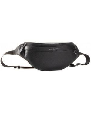 Michael Kors Greyson Logo Printed Belt Bag - Black