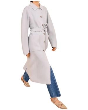 Ulla Johnson Lisbeth Long Wool Coat - White