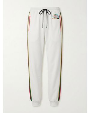 Gucci X The North Face Logo Sweatpants - White