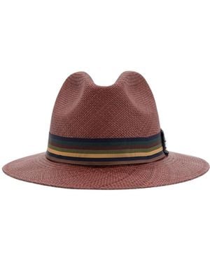 Max Mara Logo Plaque Hat - Brown