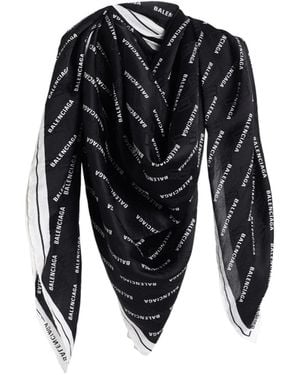 Balenciaga Simple Handkerchief - Black