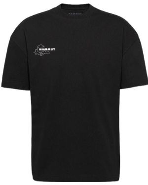 Mammut Base Relaxed T-Shirt Glacier - Black