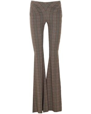 Aniye By Checked Casual Trousers - Grey