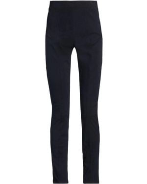 Max Mara Brushed Synthetic Leggings - Blue
