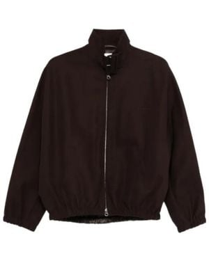 Courreges Zip-Up Bomber Jacket - Black