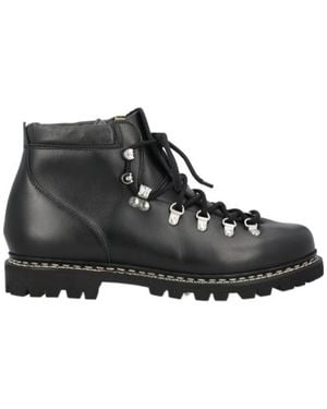 Paraboot Round-Toe Boots - Black