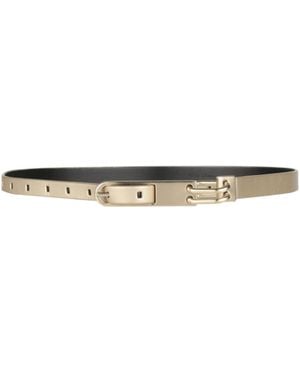 Rick Owens Metal Belt - White