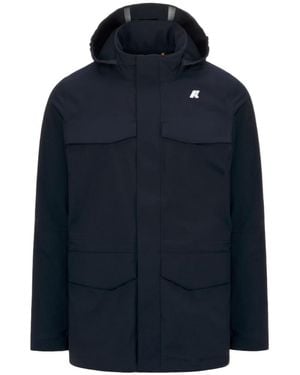 K-Way Long-Sleeved Casual Jacket - Blue