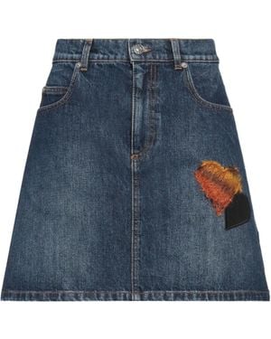 Marni Dark Denim A-Line Dress - Blue