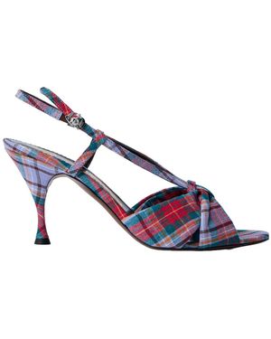 Vivienne Westwood Buckle High-Heeled Sandals - Blue