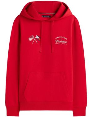 Tommy Hilfiger Long-Sleeved Sweatshirt - Red