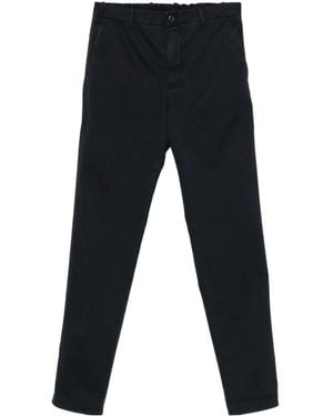 Incotex Elasticated-Waist Pants - Black