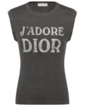 Dior J'Adore Tank Top - Gray