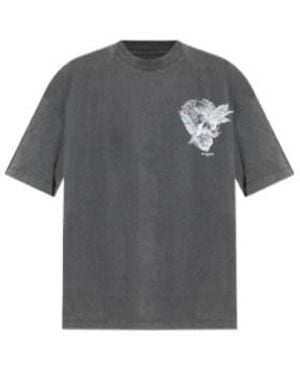 AllSaints Mysteries Graphic T-Shirt - Grey