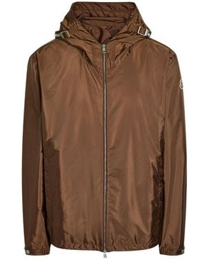 Moncler Hooded Jacket - Brown