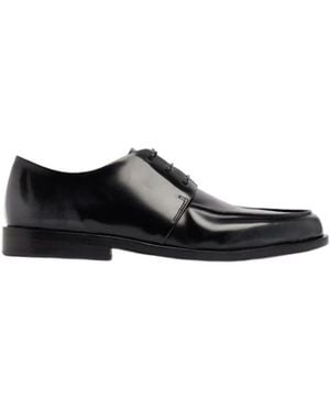 Marsèll Minimalist Laceup Business Shoes - Black