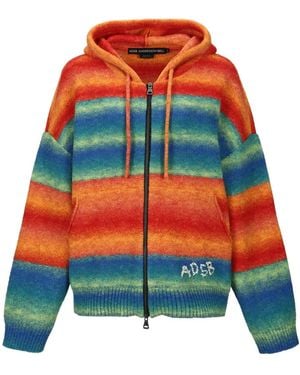 ANDERSSON BELL Gradient Zipper Hoodie - Blue