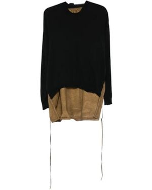 Uma Wang Long Slv Jumper - Black