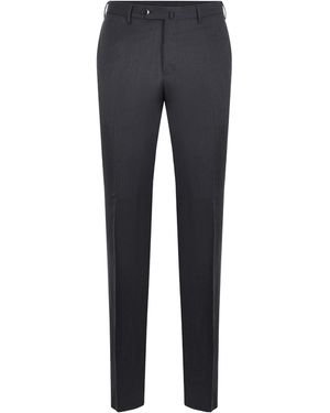 Pt Pantaloni Pt Torino Tailored Straight-Leg Trousers - Blue