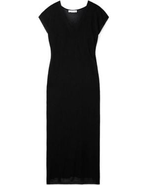 Frankie Shop Mysia Knitted Dress - Black