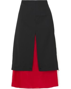 Rohe Layered Midi Skirt