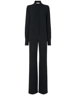 Fendi Silk Cady Jumpsuit - Black