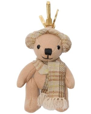 Burberry Thomas Bear Charm - Natural