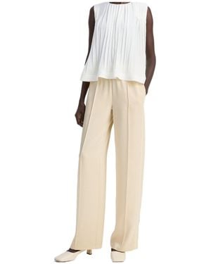 Vince Side-Stripe Pants - Natural