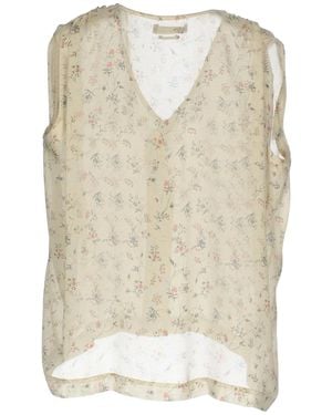 Isabel Marant Floral-Print Tops - Natural